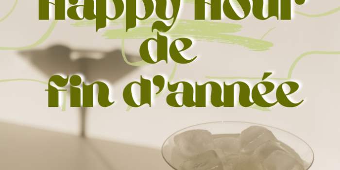 HAPPY HOUR DE FIN D'ANNEE