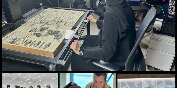 Visite des Archives Nationales des Émirats Arabes Unis